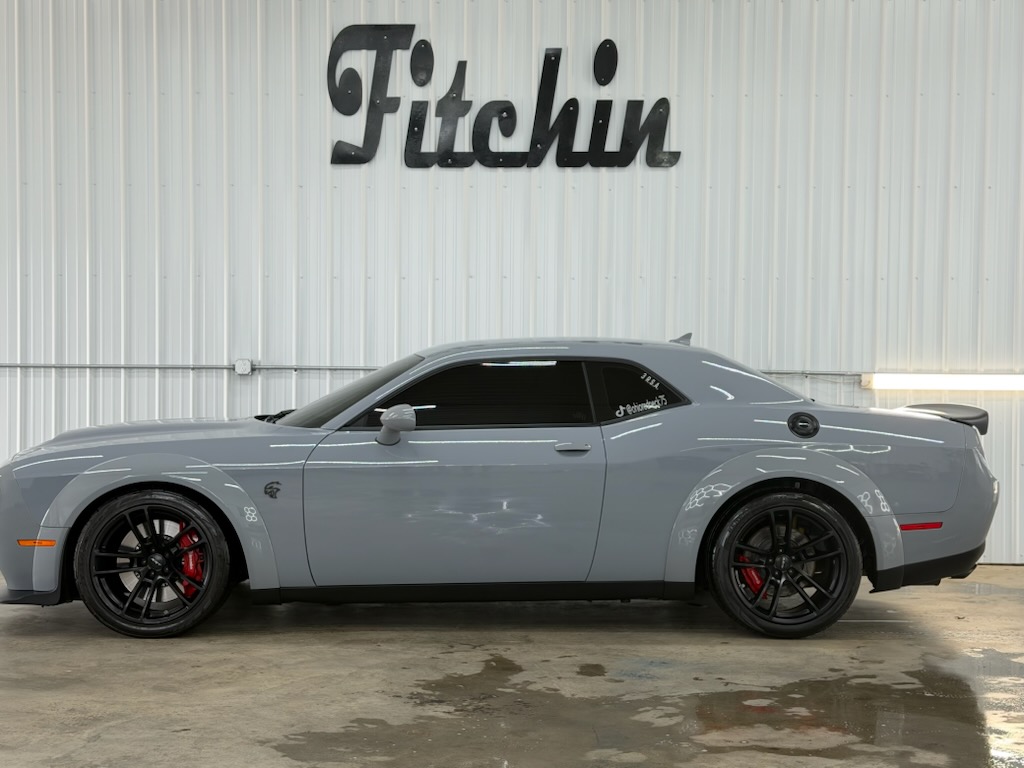 Silver Dodge Charger with window tint by Fitchin Automotive